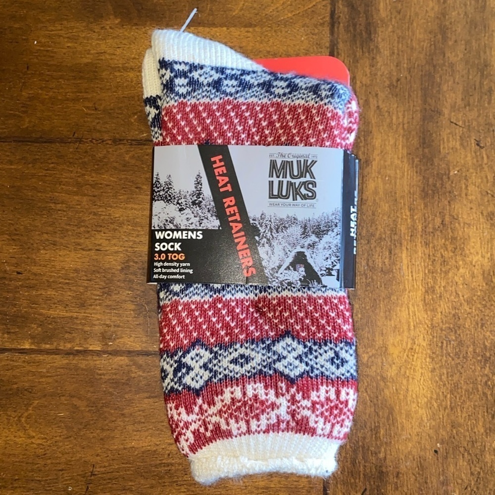 The Original Muk Luks
Heat Retainer Holiday Thermal Socks 🆕